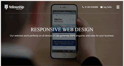 Desktop Screenshot of fellowshipproductions.co.uk