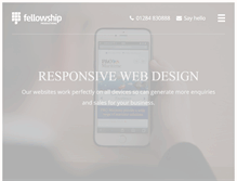 Tablet Screenshot of fellowshipproductions.co.uk